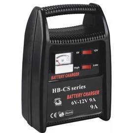 Global 6V-12V 9A akkumulátor töltő